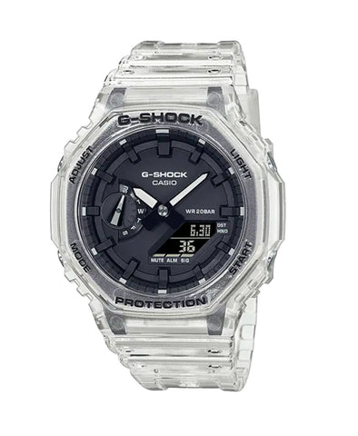 Casio G-Shock Uhr Skeleton Series Klarweiß GA-2100SKE-7ADR 