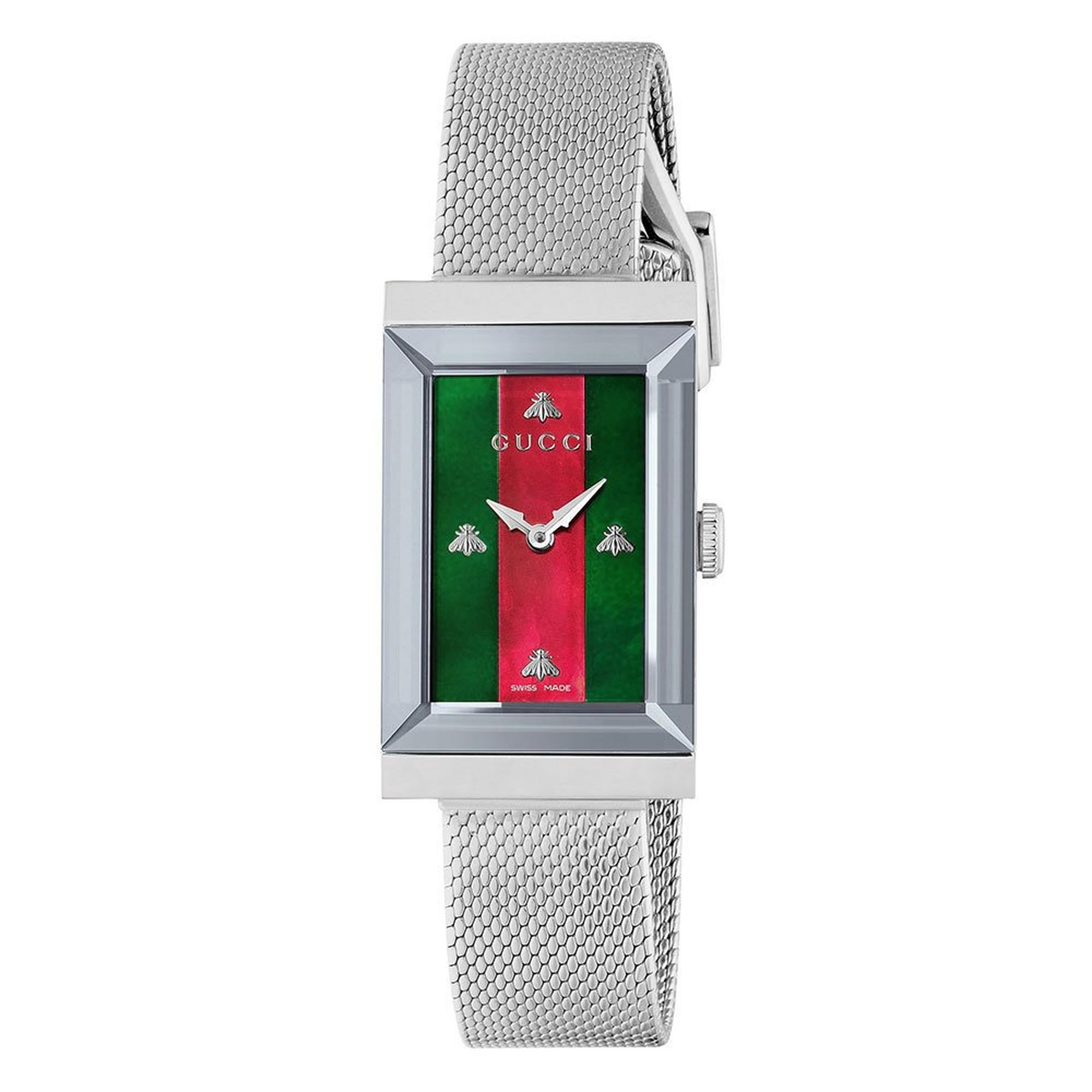 Gucci G-Frame Stripe Ladies' Watch - YA147401