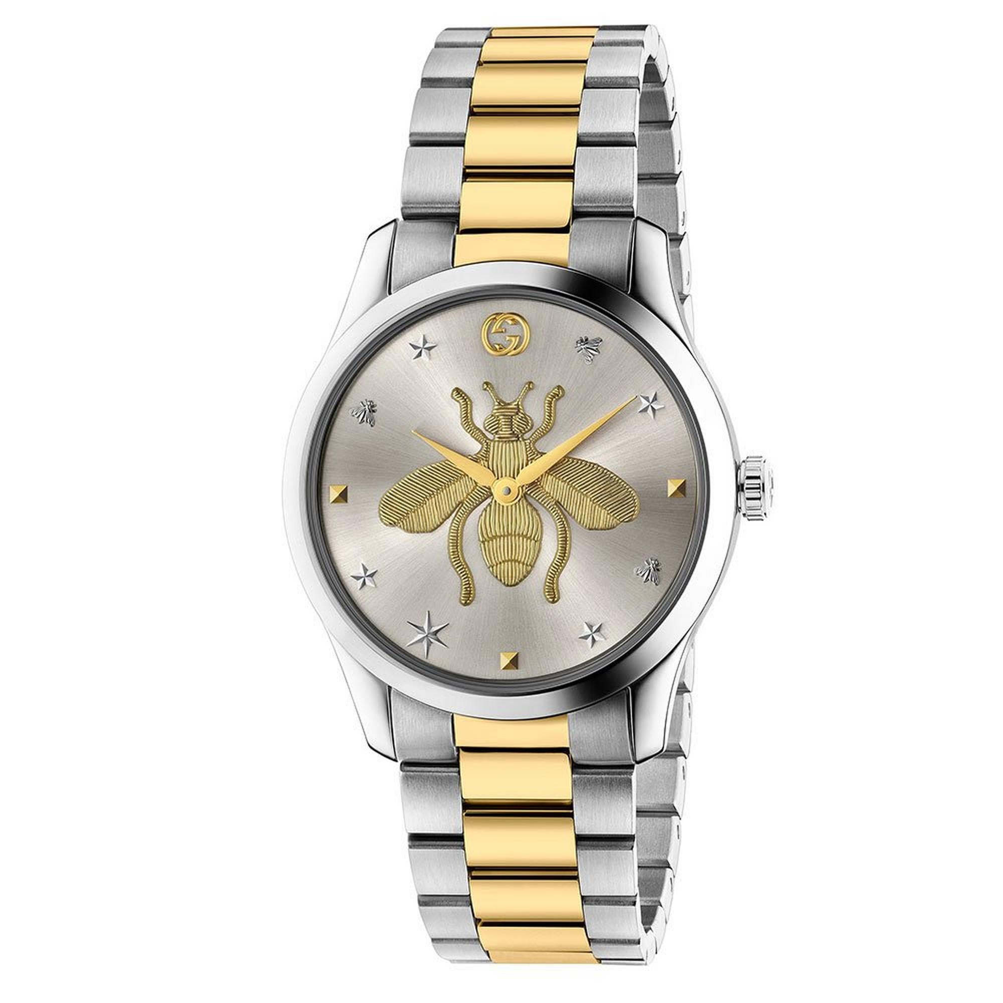 Gucci G-Timeless Iconic Steel and Gold PVD Watch - YA1264131