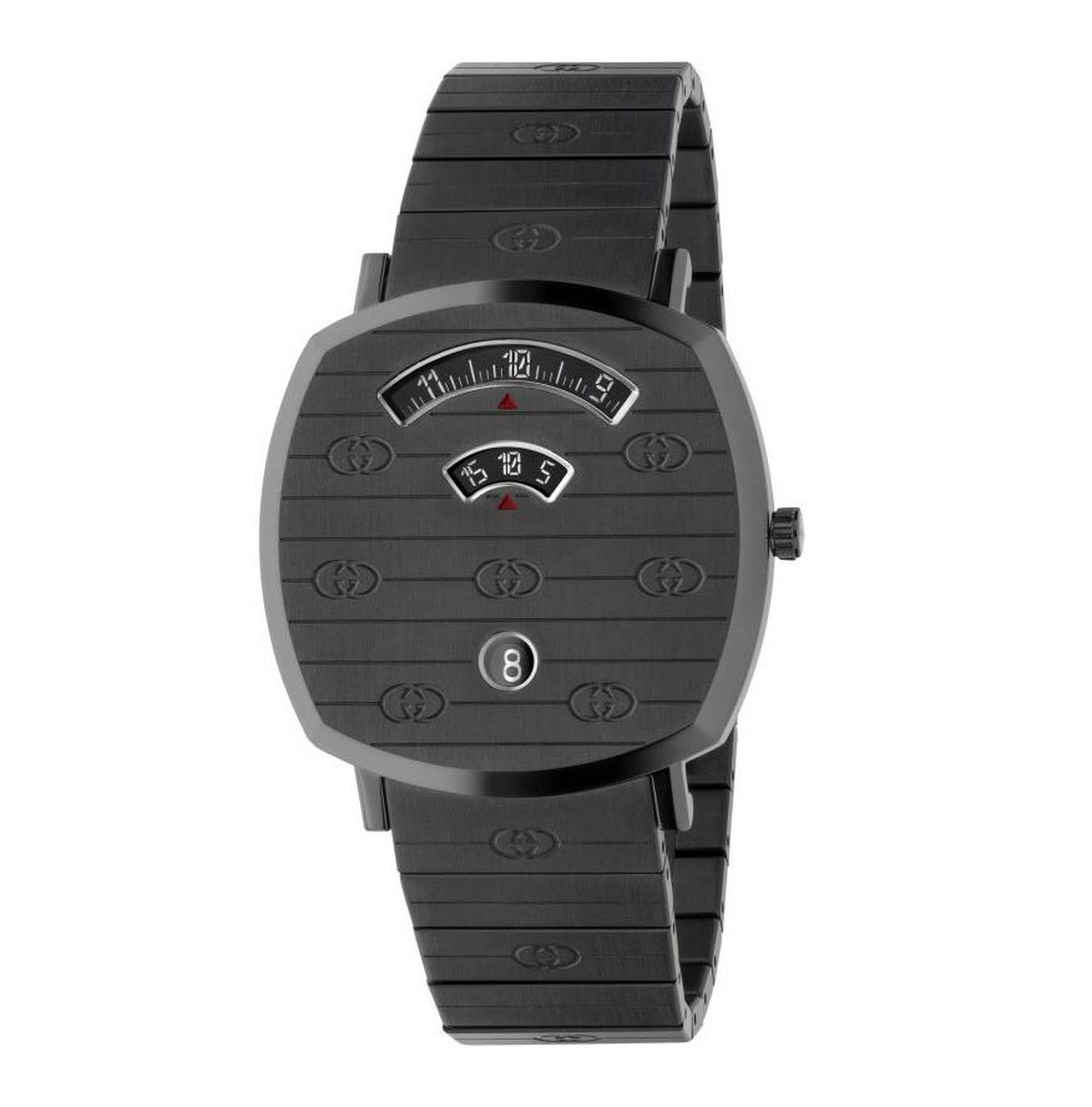 Gucci Gucci Grip Grey PVD Watch - YA157429