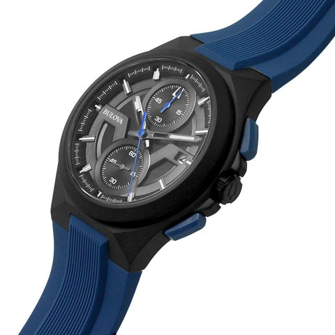 Maquina Herren-Armbanduhr 98B380 mit blauem Armband