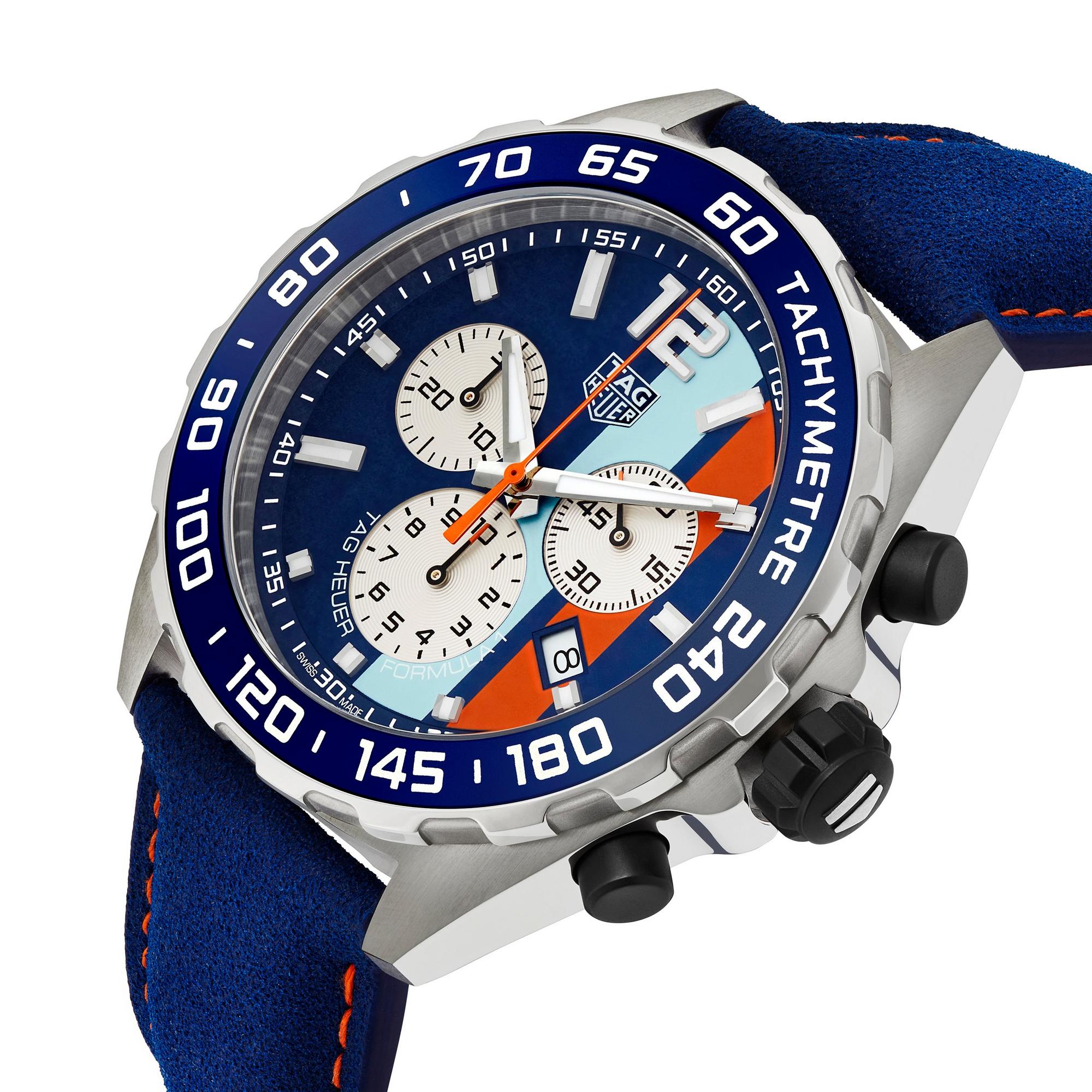 TAG Heuer Formula 1 Gulf Chronograph Special Edition Men's Watch