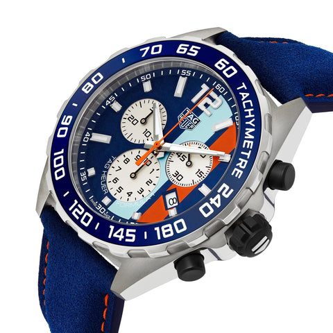 TAG Heuer Formula 1 Gulf Chronograph Special Edition Herrenuhr 