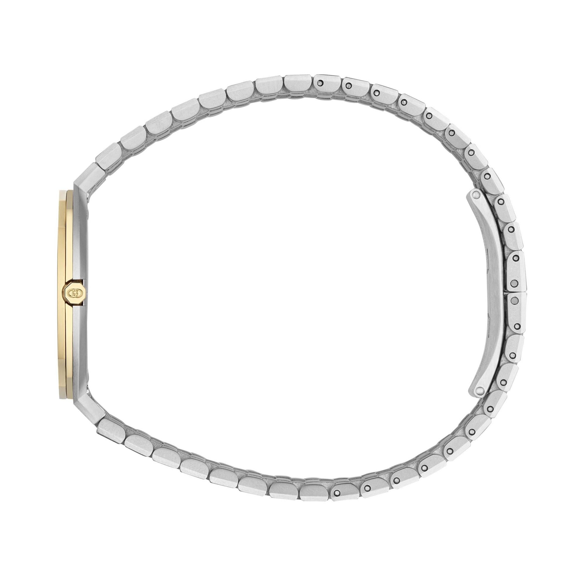 Gucci 25H 18ct Yellow Gold Plated Ladies' Watch - YA163502