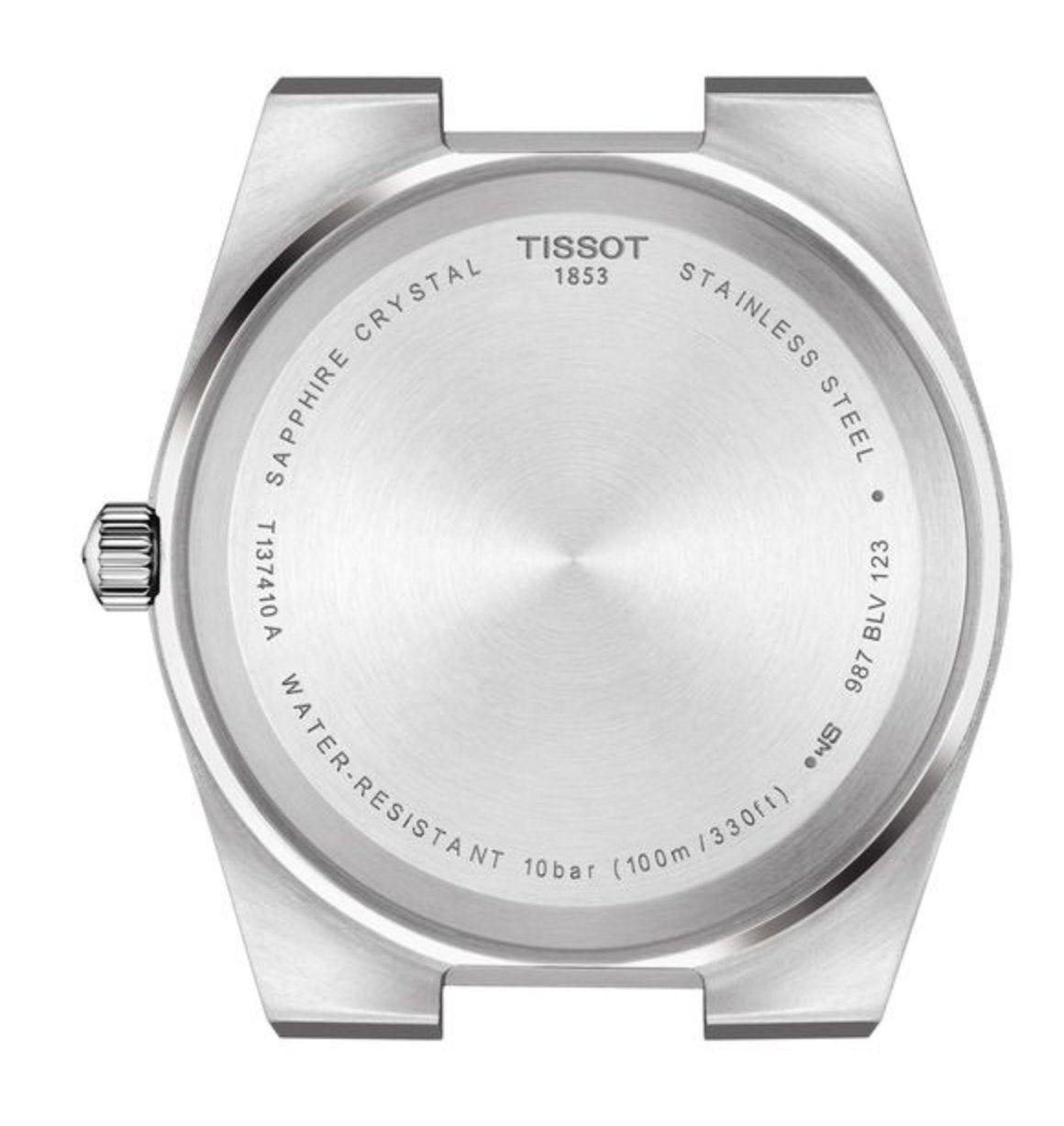 Tissot Damenuhr PRX WEISS &amp; ROSENQUARZ T137.210.11.031.00