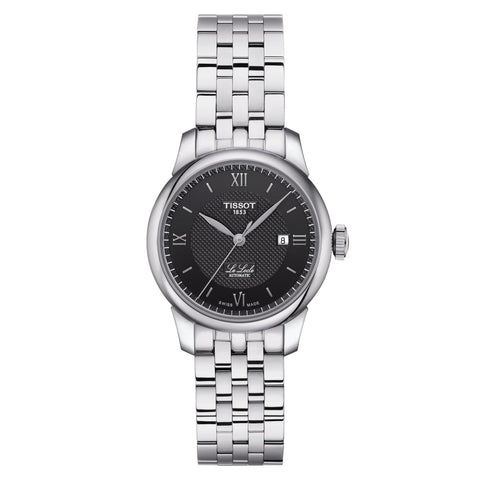 Tissot Damenuhr Automatik Le Locle 29mm Schwarz T0062071105800