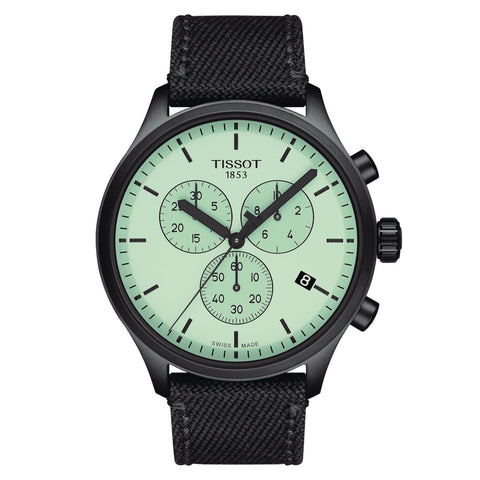 Tissot Herrenuhr Tissot Chrono XL 45mm Grün Schwarz T1166173709100