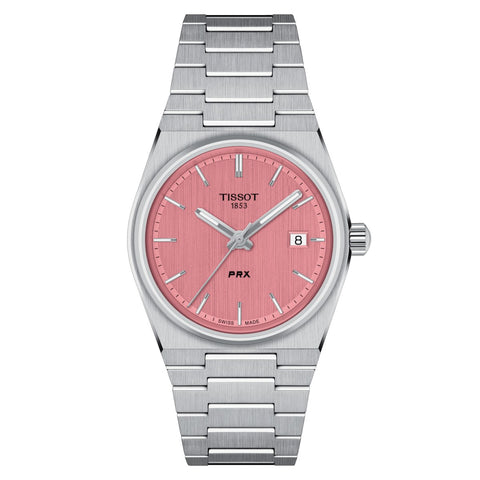 Orologio da donna Tissot PRX 35mm rosa T1372101133100