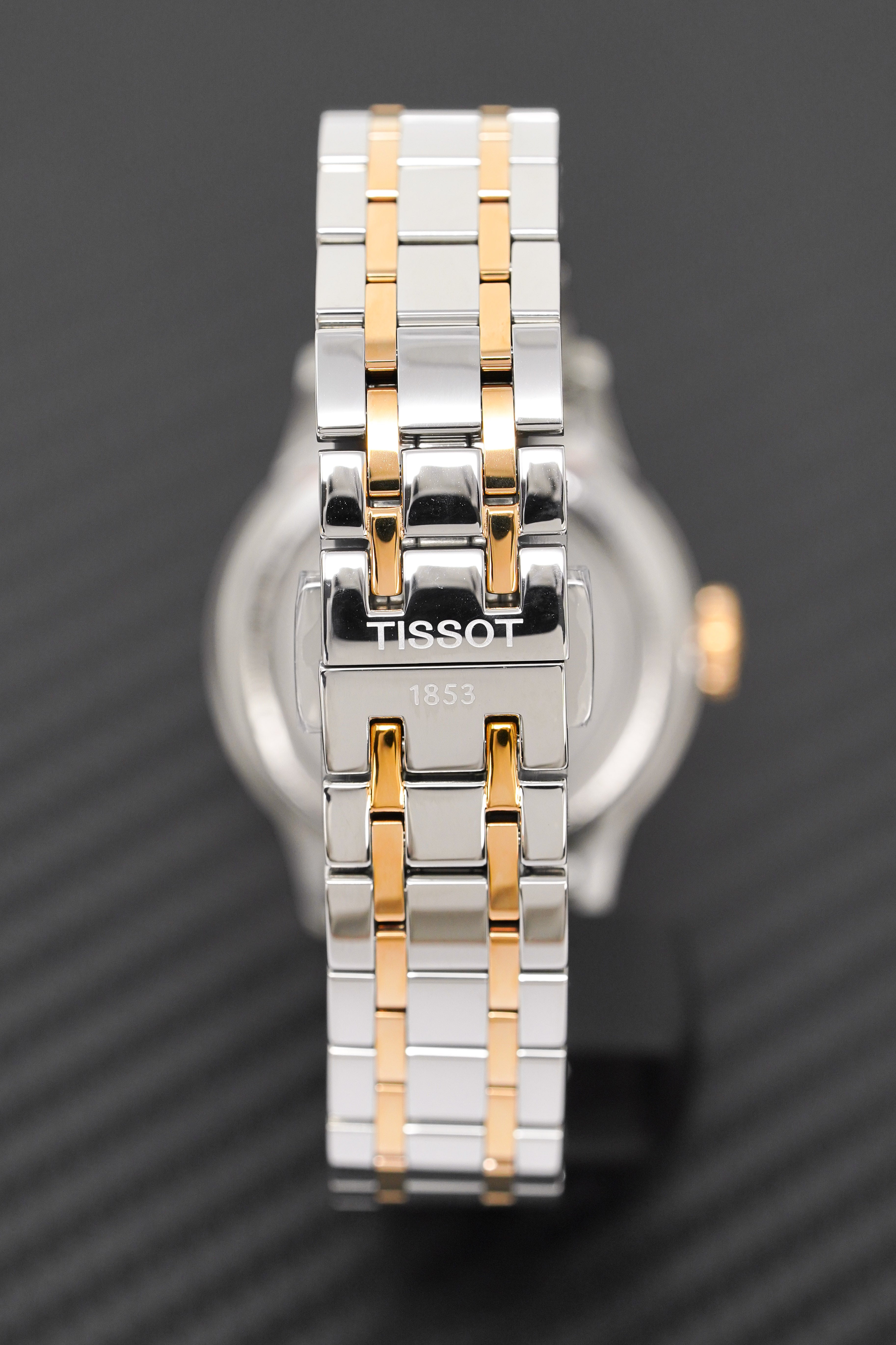 Tissot Ladies Automatic Watch Chemin Des Tourelles Powermatic 80 Two-Tone Rose Helvetic Pride Special Edition T0992072211801