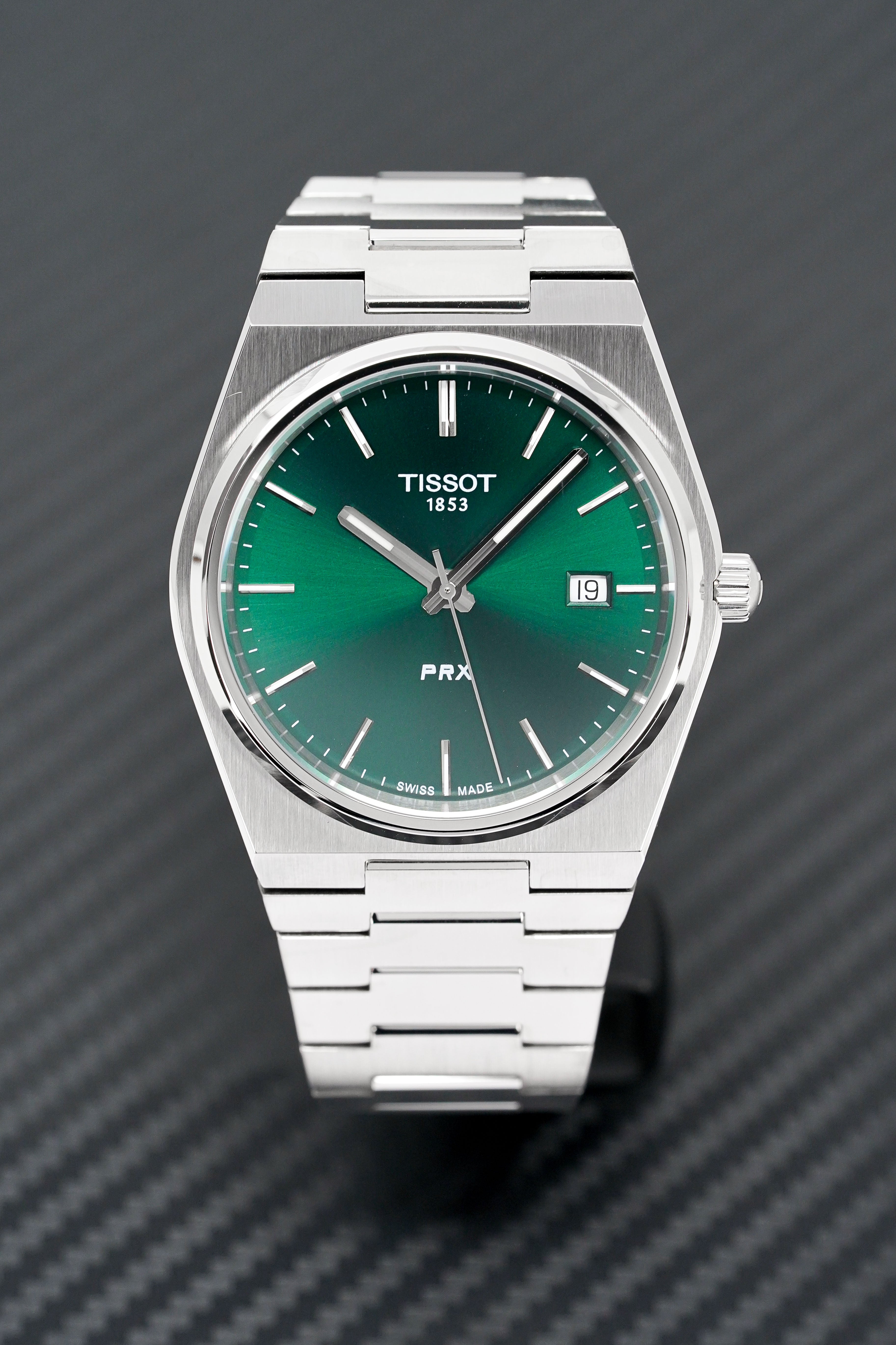 Tissot Prx – Grüne Herrenuhr T1374101109100