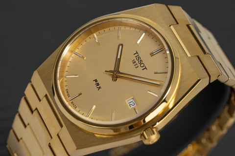 Orologio da uomo Tissot Prx in oro T1374103302100