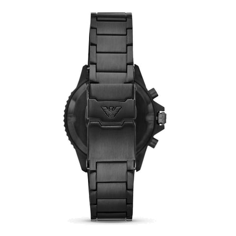 Orologio cronografo Emporio Armani AR11363 da uomo in acciaio inossidabile nero