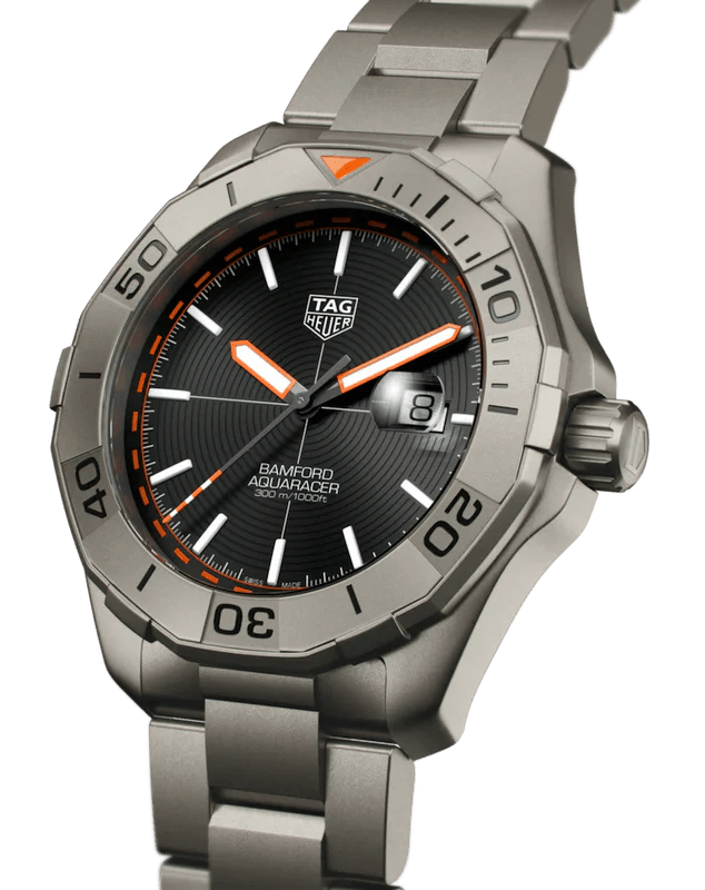 TAG Heuer Aquaracer WAY208F.BF0638 Bamford Limited Edition Titanium Diver Watch