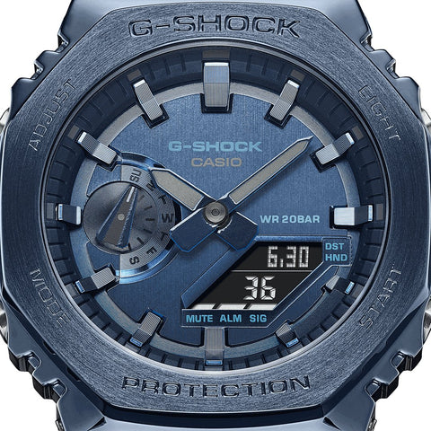 Casio G-Shock Herrenuhr GM-2100N-2AER, blau