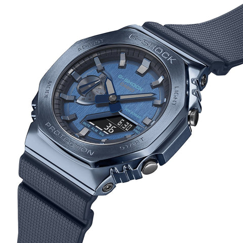 Casio G-Shock Herrenuhr GM-2100N-2AER, blau