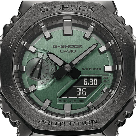 Casio G-Shock Herrenuhr GM-2100B-3AER, grün