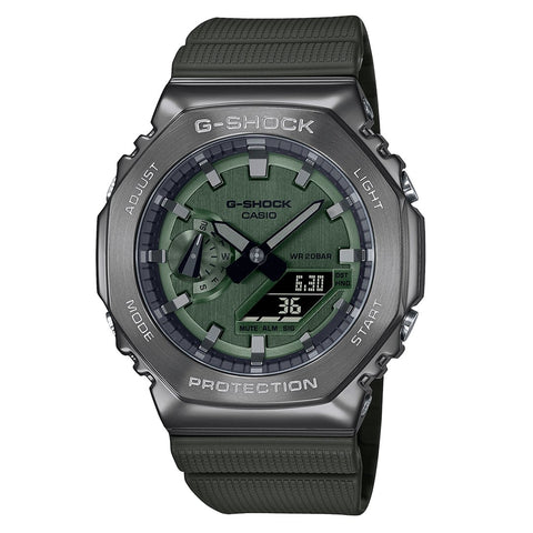 Orologio Casio G-Shock da uomo verde GM-2100B-3AER