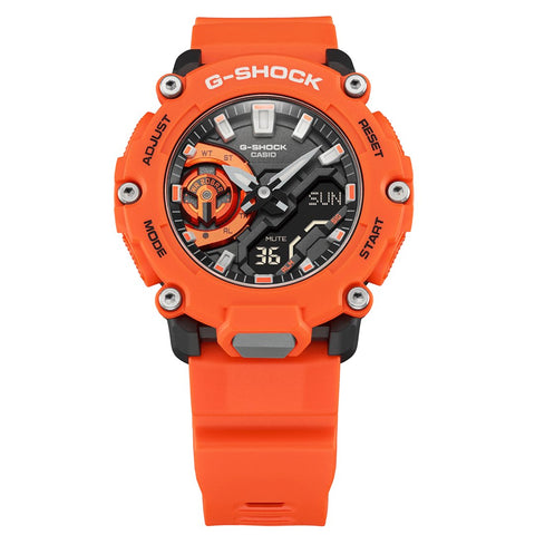 Orologio Casio G-Shock arancione da uomo GA-2200M-4AER