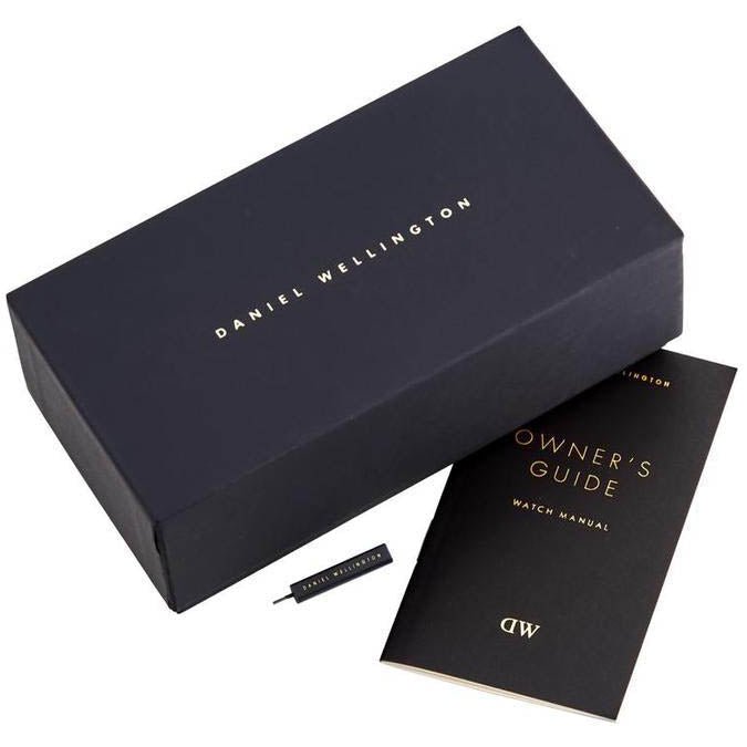 Orologio da uomo Daniel Wellington Classic 40 Cornwall nero DW00600148