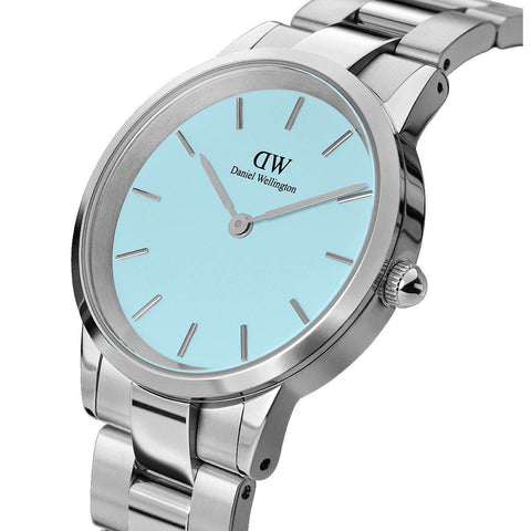 Daniel Wellington Iconic Link  Ladies Silver Watch DW00100540