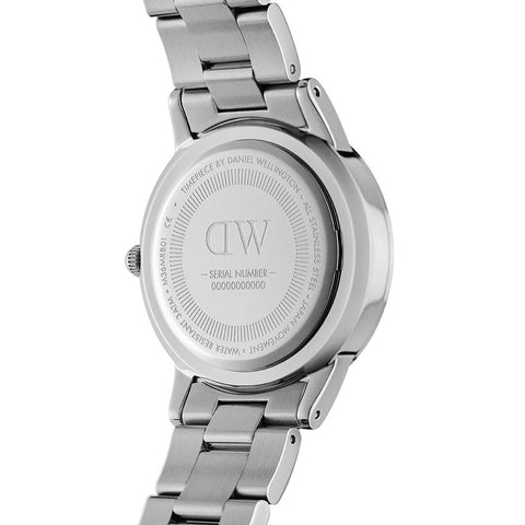 Orologio da donna Daniel Wellington Iconic Link in argento DW00100540