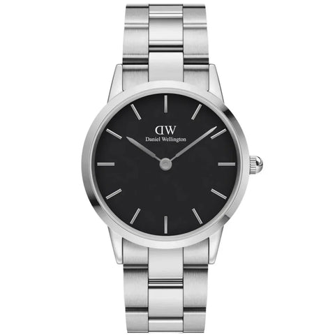 Daniel Wellington Iconic Link Damen-Silberuhr DW00600204