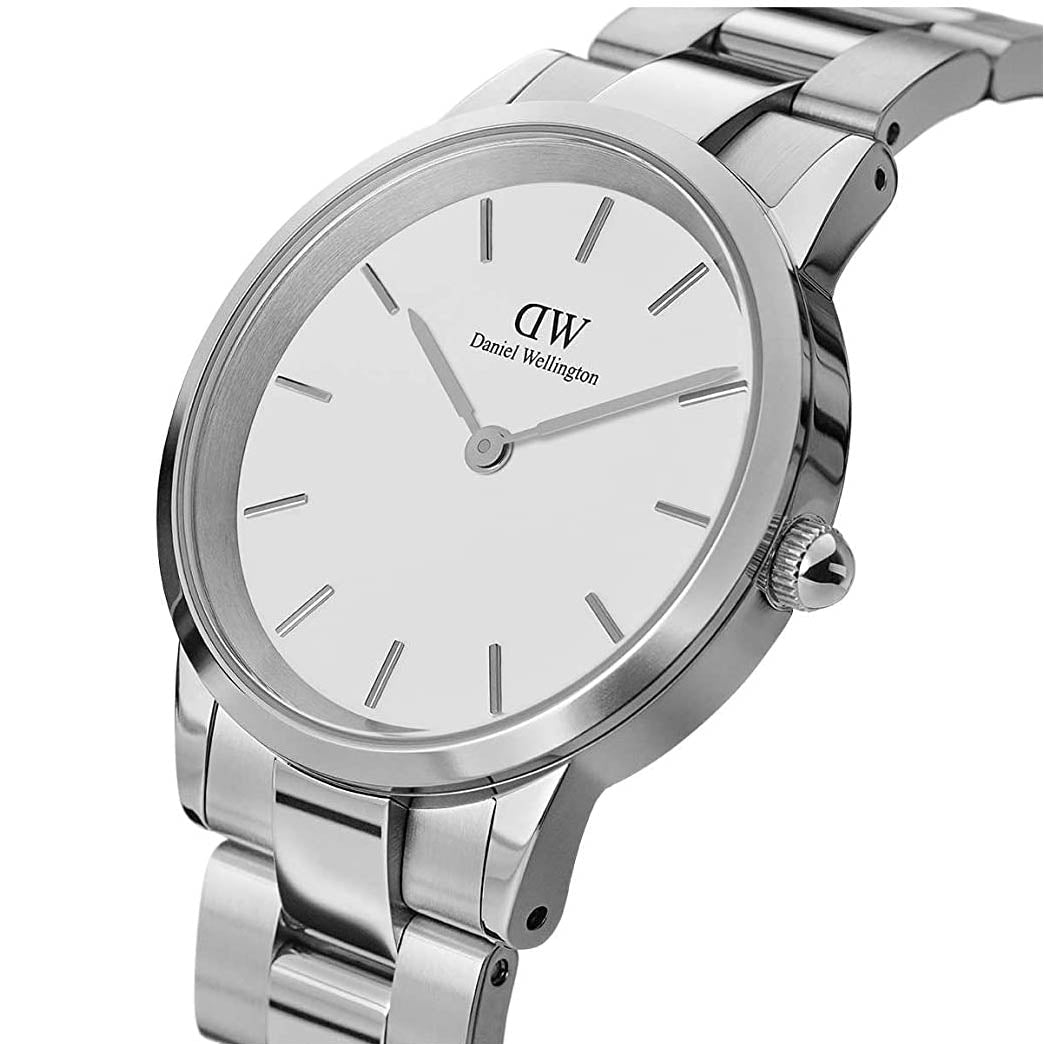 Orologio unisex Daniel Wellington Iconic Link in argento DW00100203