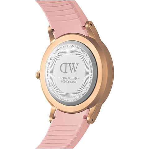 Daniel Wellington Iconic Motion Pastell-Damenuhr in Rosa DW00100533