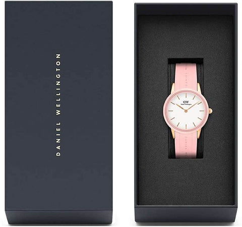 Daniel Wellington Iconic Motion Pastell-Damenuhr in Rosa DW00100533