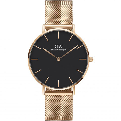 Daniel Wellington Petite Melrose Damenuhr aus Roségold DW00600303