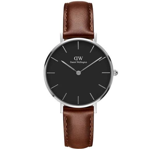 Daniel Wellington Petite Bristol Orologio da donna in argento DW00600177