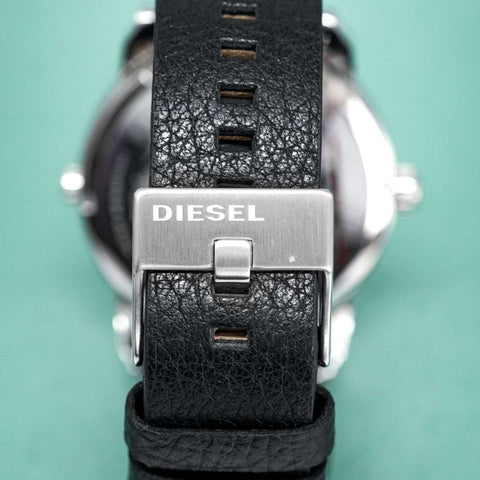 Diesel DZ7307 Men's Mini Daddy Silver Black Watch