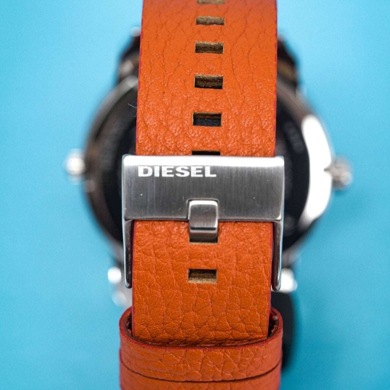 Diesel DZ7309 Men's Mini Daddy Silver Brown Watch