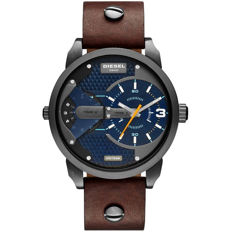 Orologio da uomo Diesel DZ7339 Mini Daddy Gun Metal