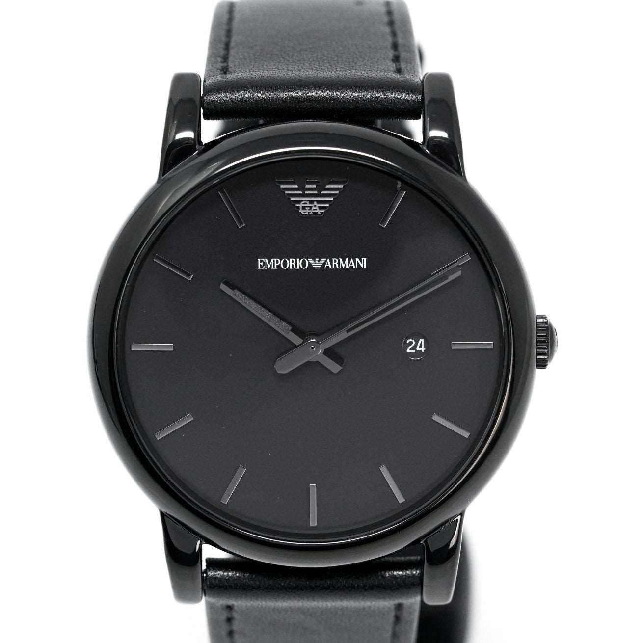 Emporio Armani AR1732 Men's Classic Black PVD Watch