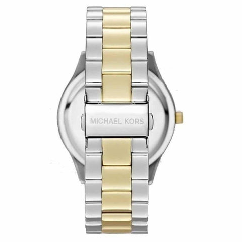 Michael Kors MK3198 Slim Runway Damenuhr, zweifarbig