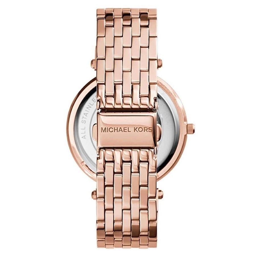 Michael Kors MK3400 Damen-Armbanduhr Darci, zweifarbig, Lila