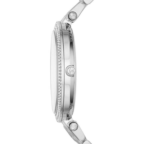 Michael Kors MK3404 Ladies  Darci Silver Motif Watch