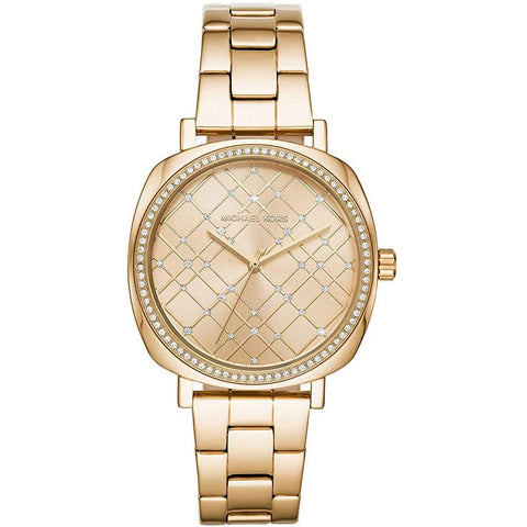 Michael Kors – MK3989 – Goldene Nia-Armbanduhr für Damen