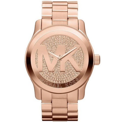 Michael Kors – MK5661 – Runway – Armbanduhr für Damen in Roségold