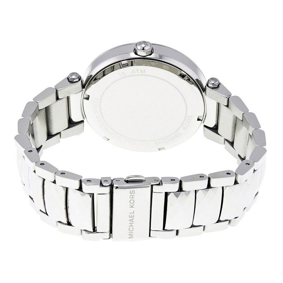 Michael Kors – MK6424 – Designer-Armbanduhr für Damen in Silber