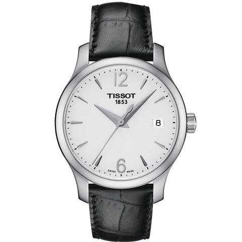 Tissot Traditionelle schwarze Damenuhr T0632101603700 