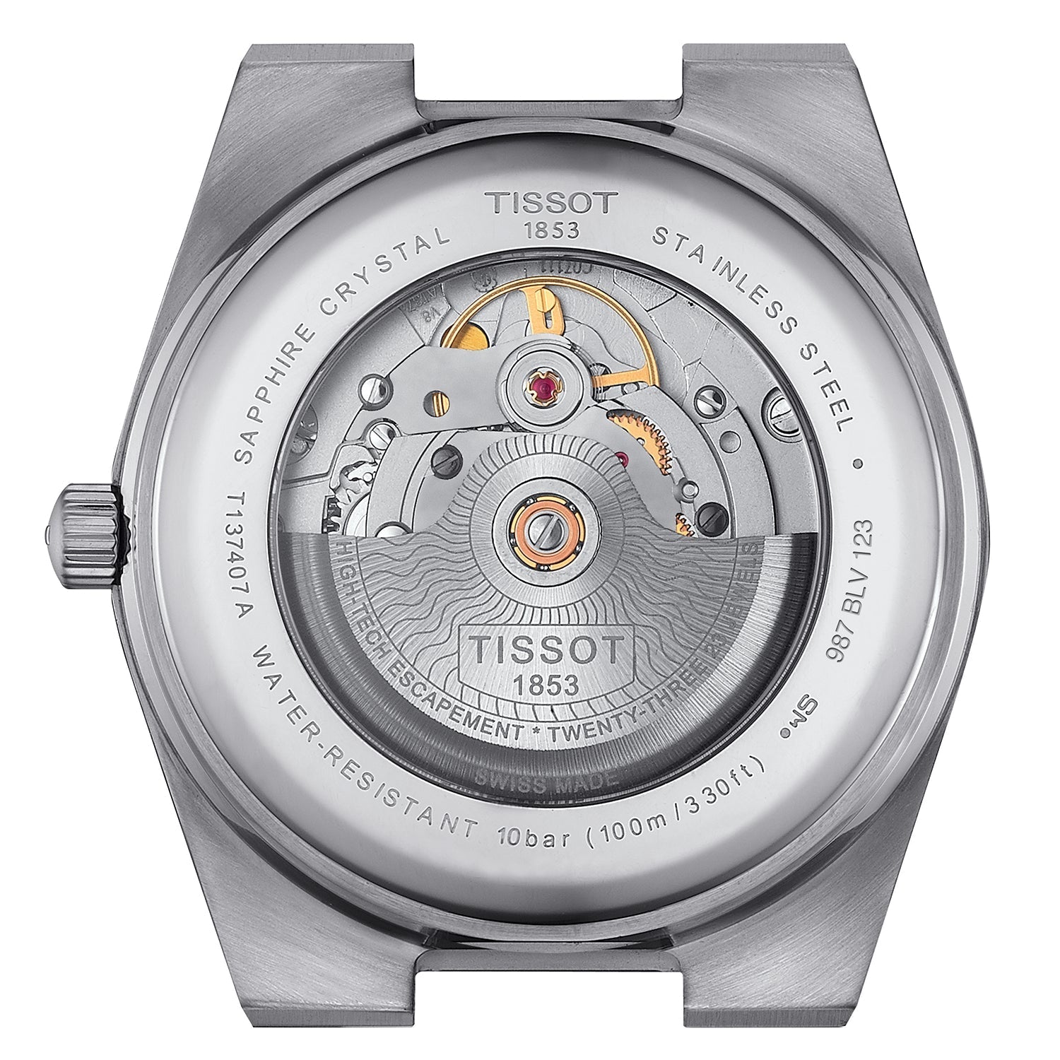 Tissot Prx Powermatic 80 Grüne Herrenuhr T1374071109100 