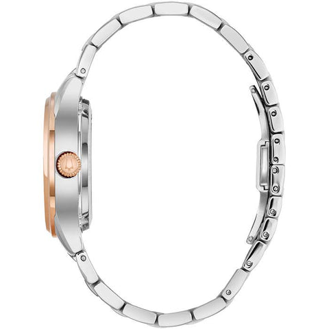 Sutton-Armbanduhr für Damen, zweifarbig, Roségold, 98P170