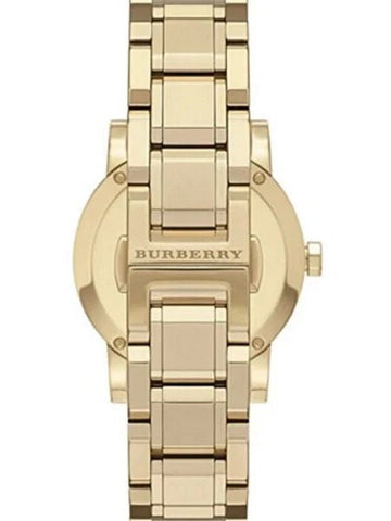 Burberry Damenuhr The City 34mm Champagner Gold BU9134