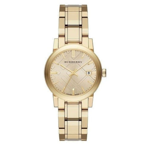 Burberry The City Watch Ladies Gold BU9134