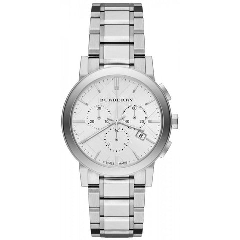 Burberry Herrenuhr Chronograph 40mm Silber BU9750