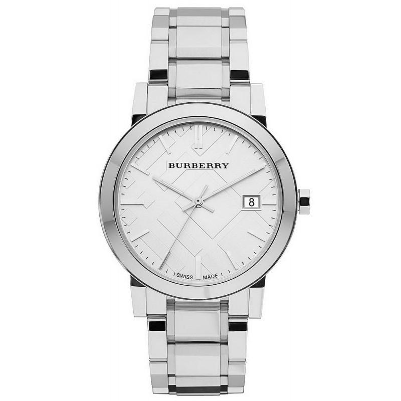 Burberry Herrenuhr The City 38mm Silber BU9000