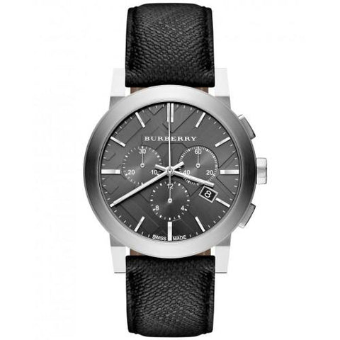 Burberry Herrenuhr Chronograph The City Beat Check BU9359