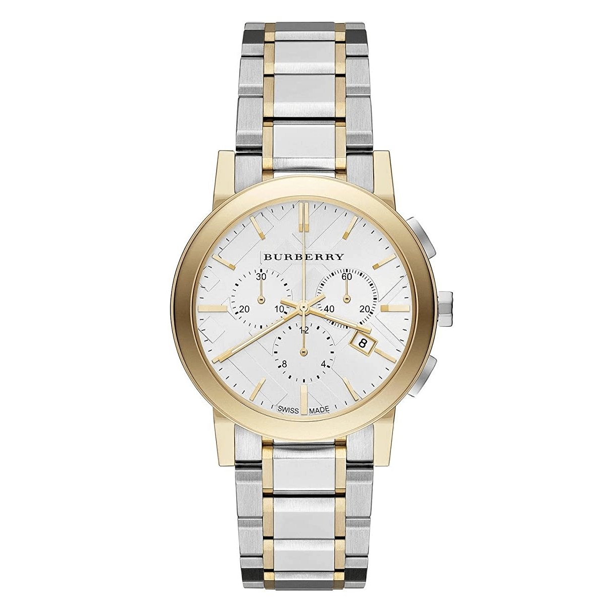 Burberry Watch Chronograph 38mm Two Tone Gold BU9751